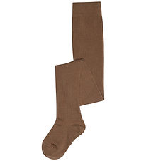 MP Strømpebukser - Uld - Lenox - Brown Sienna