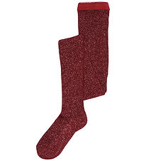 MP Strømpebukser - Uld - Celeste - Wine Red