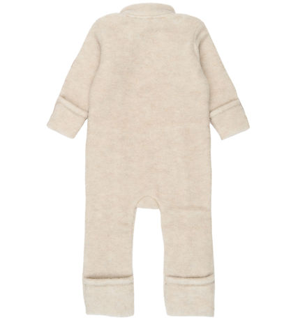 Mikk-Line Køredragt - Uld - Melange Offwhite