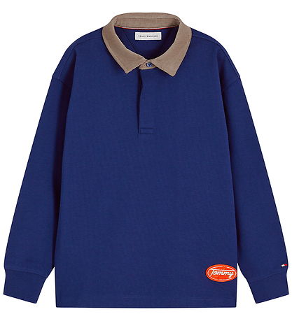 Tommy Hilfiger Bluse - Rugby - Blue InkBlue