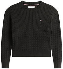 Tommy Hilfiger Bluse - Strik - Black