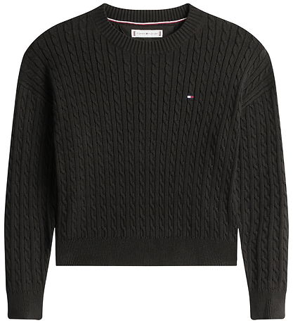 Tommy Hilfiger Bluse - Strik - Black