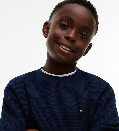 Tommy Hilfiger Bluse - Essential - Dark Blue