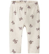 Name It Leggings - Rib - NbfRulies - Peyote Melange