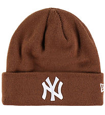 New Era Beanie - New York Yankees - With Brown
