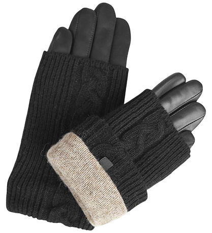 Markberg Handsker - HellyMGB - Strik - Black