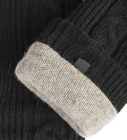 Markberg Handsker - HellyMGB - Strik - Black