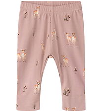 Name It Leggings - NbfFelly - Woodrose