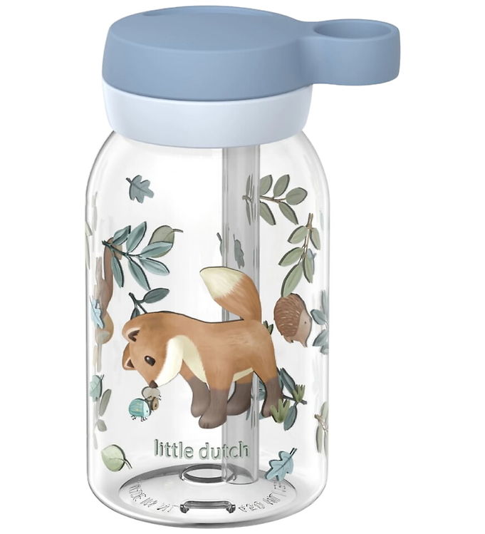 Little Dutch x Mepal Drikkeflaske m. Sugerør - 450 ml - Forest F