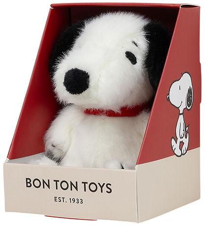 Bon Ton Toys Bamse i Gaveæske - 10 cm - Snoopy - Cream