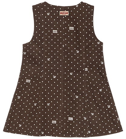 Konges Sløjd Fløjlskjole - Cara - Cherry Dot Chocolate