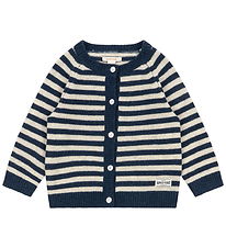 Konges Sløjd Cardigan - Uld/Polyamid - Billi - Blue Stripe