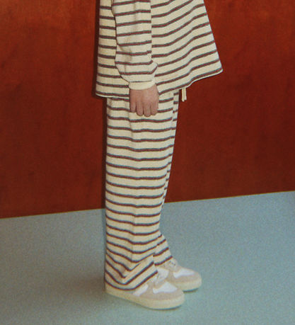 Konges Sløjd Bukser - Frotté - Itty - Classroom Stripe