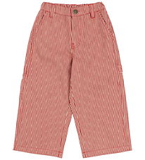 Konges Sløjd Bukser - Luc - Milk Rouge Stripe