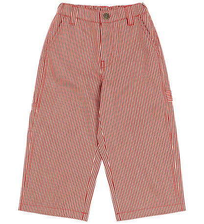 Konges Sløjd Bukser - Luc - Milk Rouge Stripe