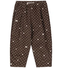 Konges Sløjd Fløjlsbukser - Cherry Dot Chocolate