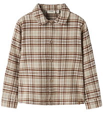 Lil Atelier Skjorte - NmmRenrik - Loose - White Pepper