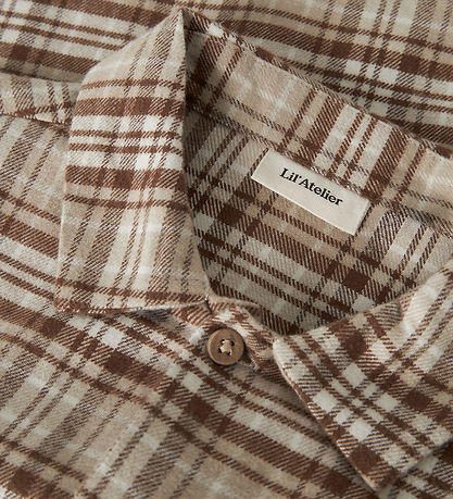 Lil Atelier Skjorte - NmmRenrik - Loose - White Pepper