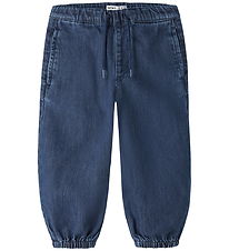 Name It Jeans - NmmBen - Barrel - Dark Blue Denim