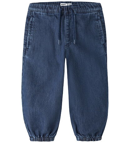 Name It Jeans - NmmBen - Barrel - Dark Blue Denim