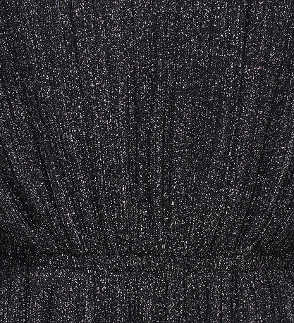 Kids Only Kjole - KogGlam - Black/Silver Lurex