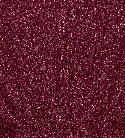 Kids Only Kjole - KogGlam - Rumba Red/Silver Lurex
