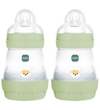 MAM Sutteflasker - 160 ml - 2-pak - Easy Start Anti-Colic - Gree