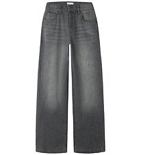 Name It Jeans - NkfBella - Wide Rhine - 6608-IM - Dark Grey Deni