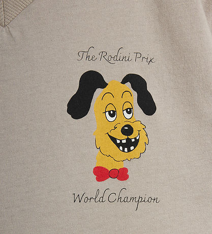Mini Rodini T-shirt - Prix - V-Neck - Grå