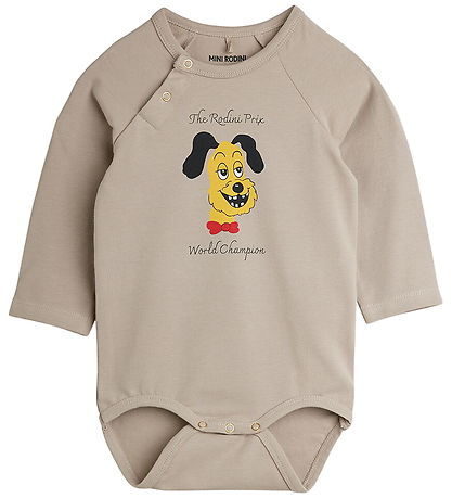Mini Rodini Body l/æ - Prix - Grå