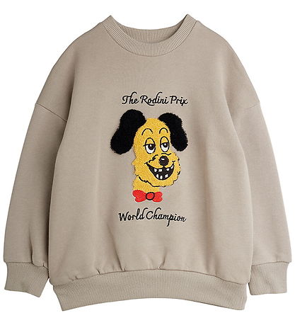 Mini Rodini Sweatshirt - Prix Chenille - Grå