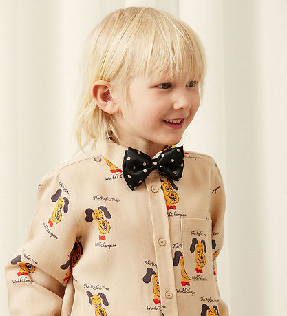 Mini Rodini Butterfly - Dots AOP - Sort