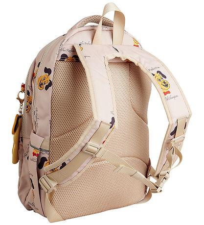 Mini Rodini Skoletaske - Prix AOP - Beige