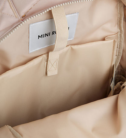 Mini Rodini Skoletaske - Prix AOP - Beige