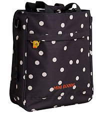 Mini Rodini Taske - Dots AOP - Sort