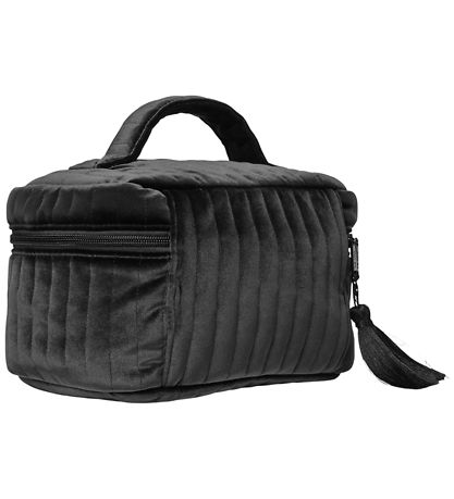 DAY ET Toilettaske - Soft Padded Velvet - Obsidian
