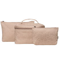 DAY ET Toilettaske - RE-Q Scallop - 3-pak - Brush Beige