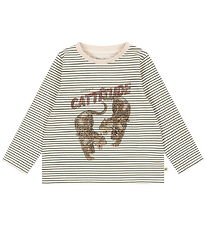 Konges Sløjd Bluse - Lin - Stripe Oasis