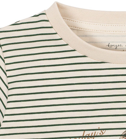 Konges Sløjd Bluse - Lin - Stripe Oasis