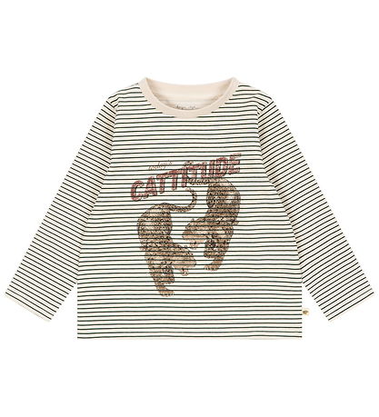 Konges Sløjd Bluse - Lin - Stripe Oasis