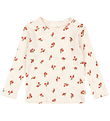 Konges Sløjd Bluse - Minnie - Rosa Rouge m. Hulmønster