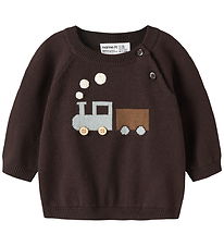 Name It Bluse - Strik - NbmRafello - Chocolate Plum