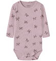 Name It Body l/æ - Rib - NbfRulies - Mauve Shadows