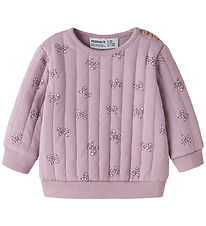 Name It Sweatshirt - NbfRulie - Quilt - Mauve Shadows