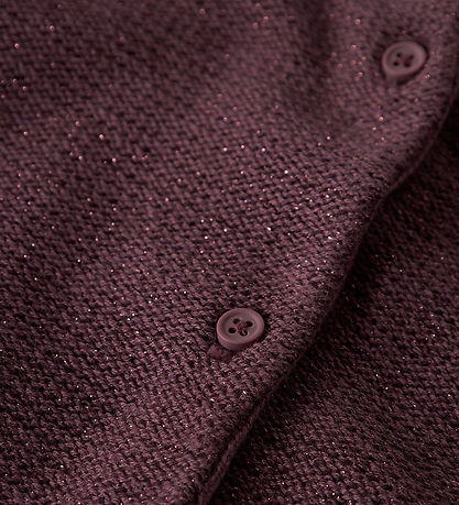 Name It Cardigan - Strik - NbfRadia - Catawba Grape/Tone In Tone