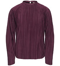 Kids Only Bluse - KogRavenna - Plisse - Winetasting