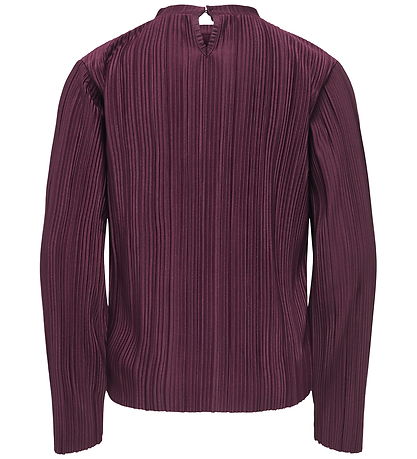 Kids Only Bluse - KogRavenna - Plisse - Winetasting