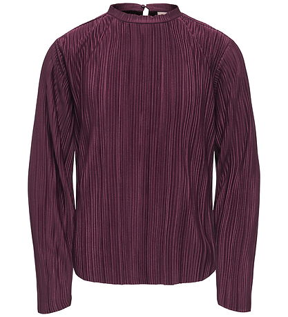 Kids Only Bluse - KogRavenna - Plisse - Winetasting