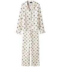 LMTD Pyjamas Sæt - NlfBow - Antique White