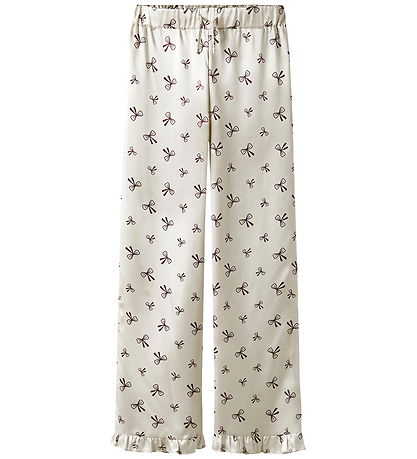 LMTD Pyjamas Sæt - NlfBow - Antique White